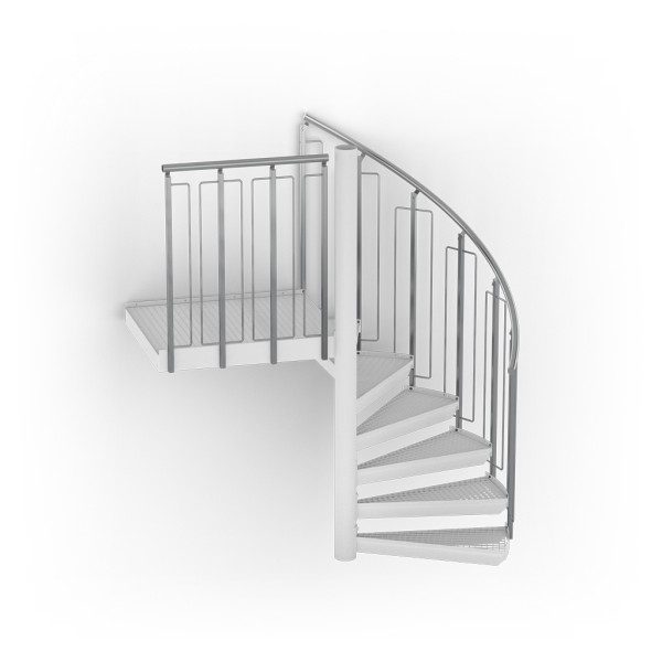 Balustrades for spiral stairs