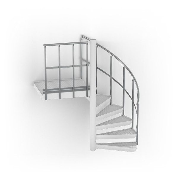 Balustrades for spiral stairs